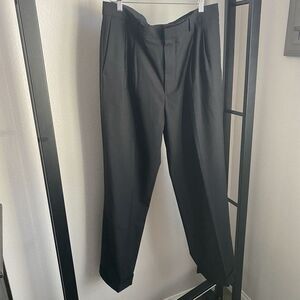 Banana Republic Black Pleated Dress Pants